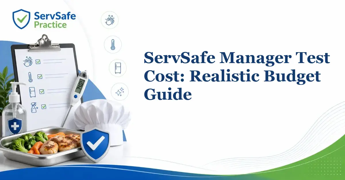 ServSafe Manager Test Cost: Realistic Budget Guide