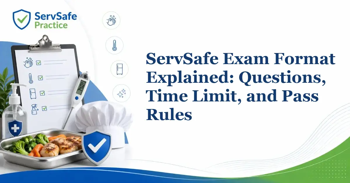 ServSafe Exam Format Explained: Questions, Time Limit, and Pass Rules