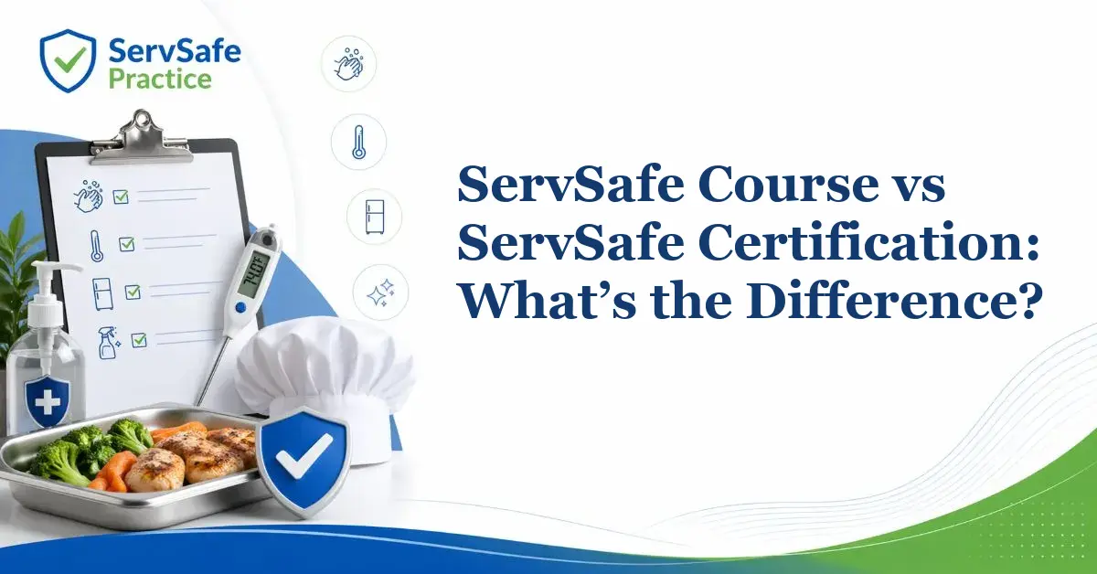 ServSafe Course vs ServSafe Certification: What’s the Difference?
