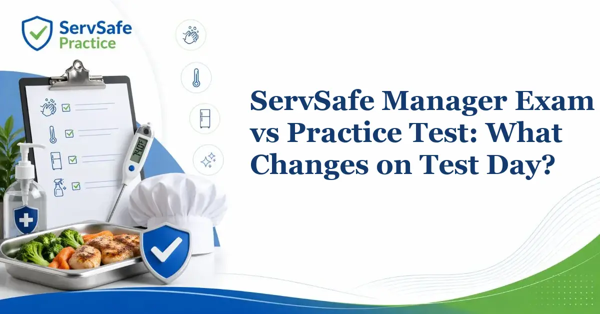 ServSafe Manager Exam vs Practice Test: What Changes on Test Day?