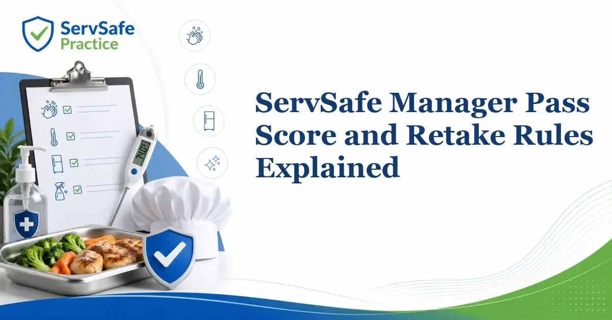 ServSafe Manager Pass Score and Retake Rules Explained