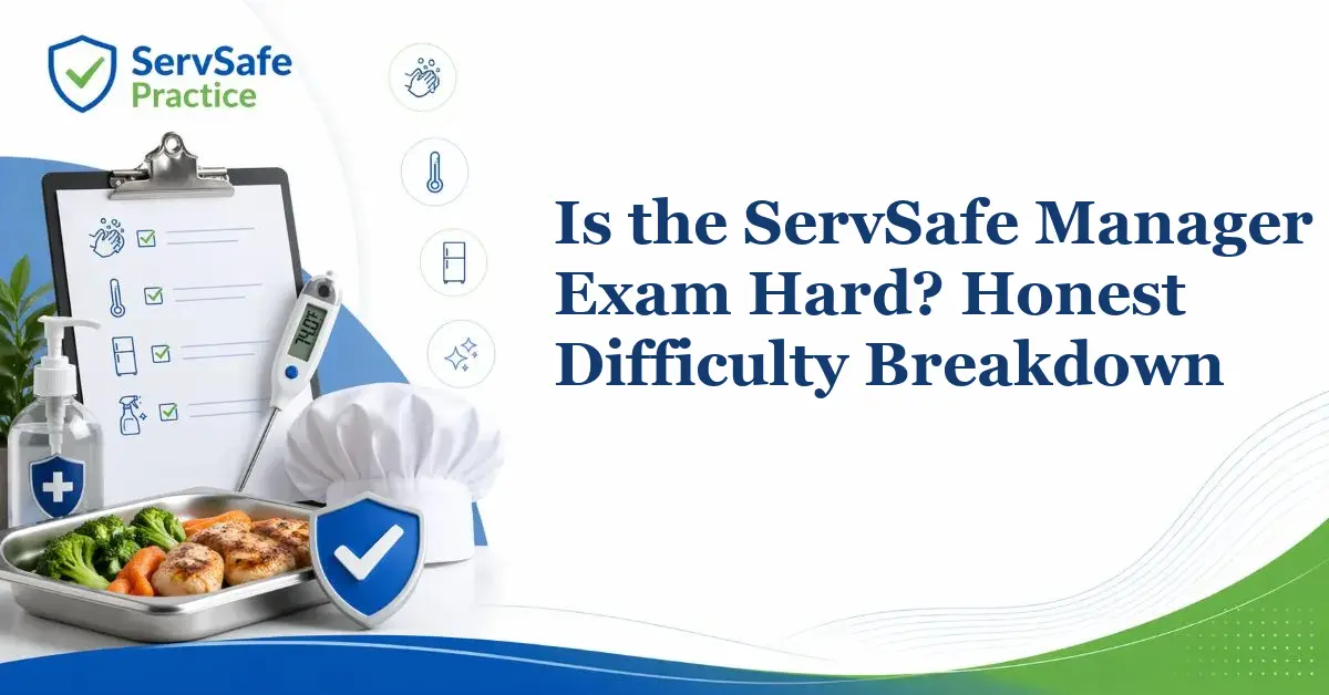 Is the ServSafe Manager Exam Hard? Honest Difficulty Breakdown