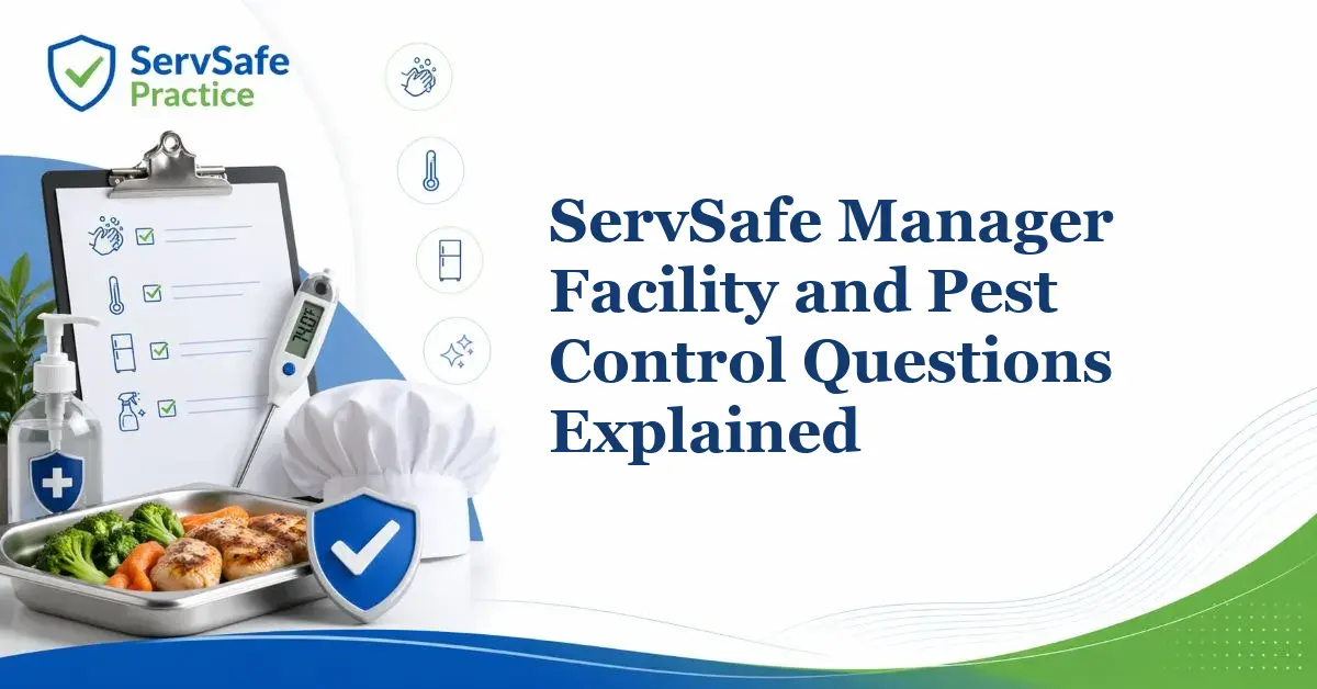 ServSafe Manager Facility and Pest Control Questions Explained