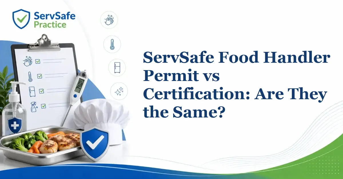 ServSafe Food Handler Permit vs Certification: Are They the Same?