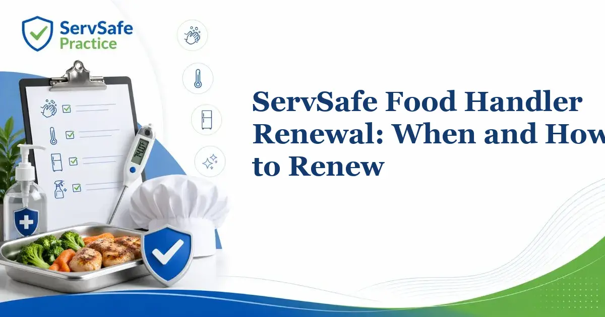 ServSafe Food Handler Renewal: When and How to Renew