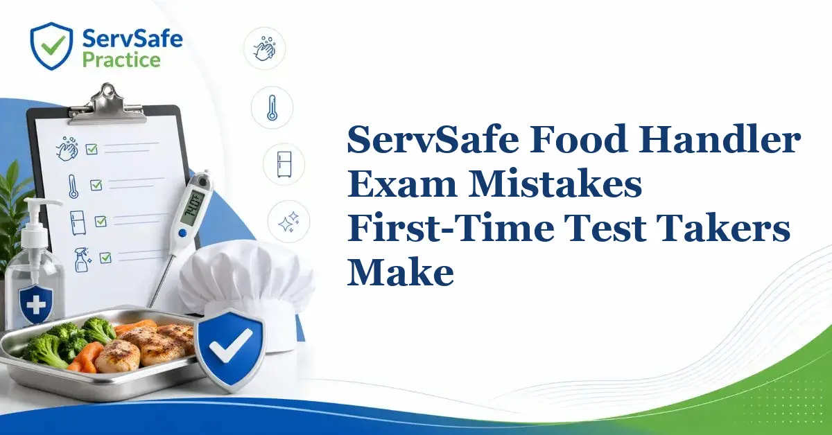 ServSafe Food Handler Exam Mistakes First-Time Test Takers Make