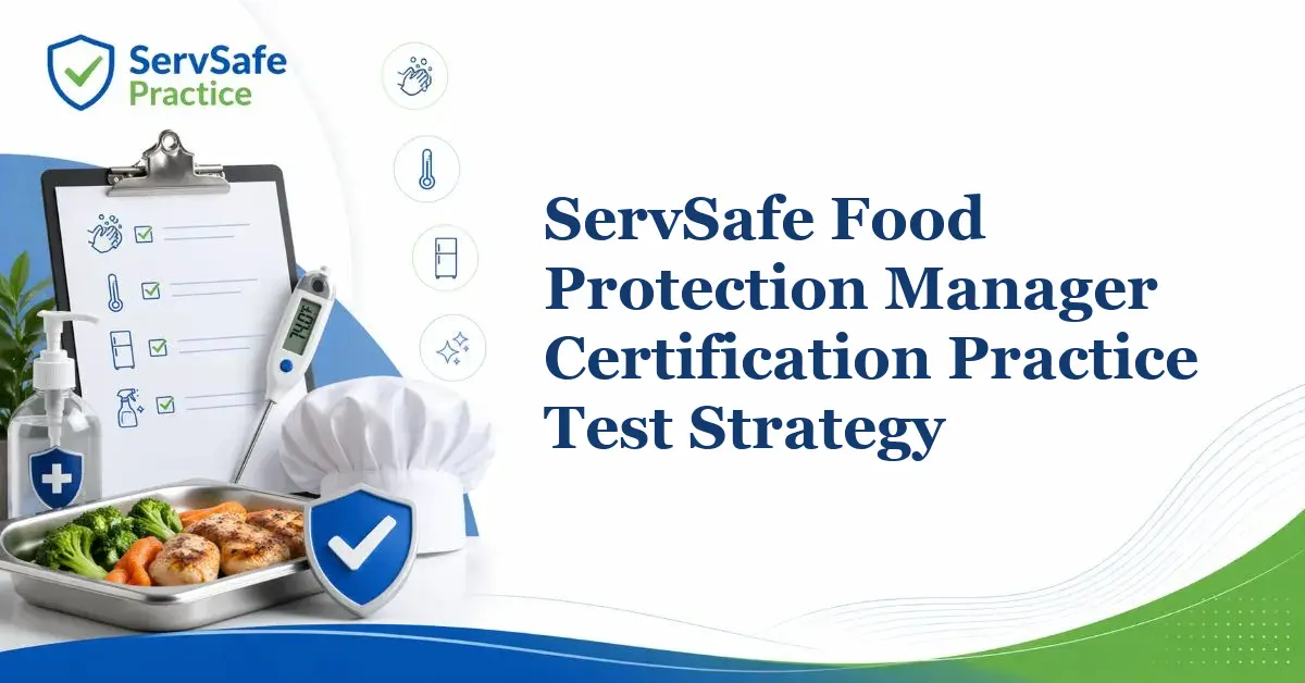 ServSafe Food Protection Manager Certification Practice Test Strategy