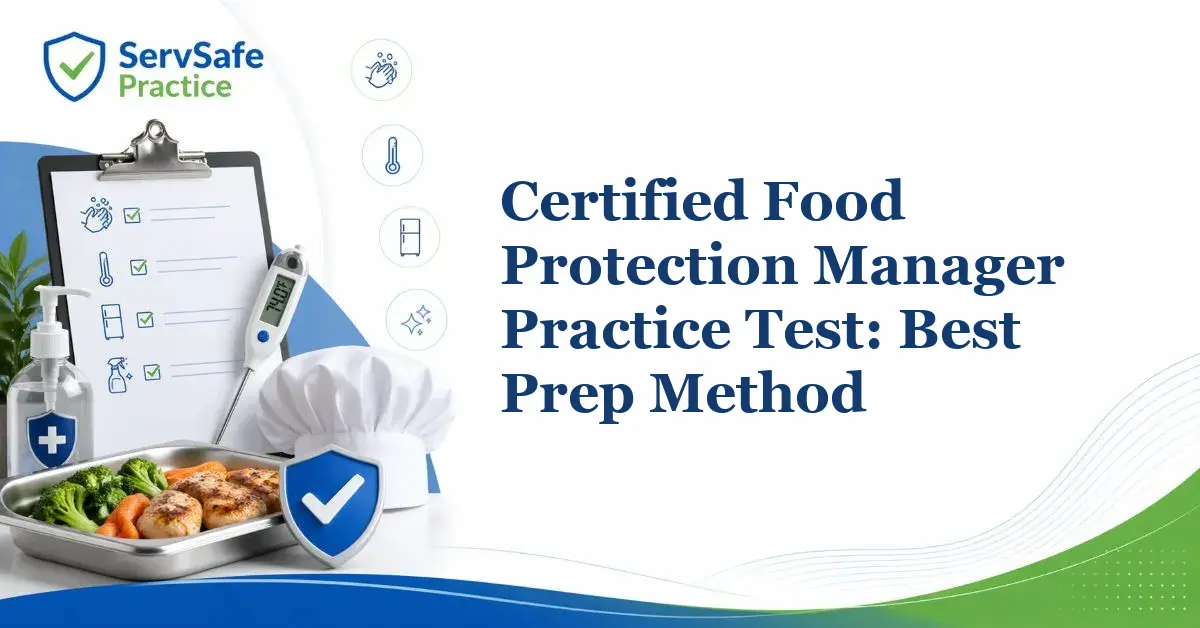 Certified Food Protection Manager Practice Test: Best Prep Method