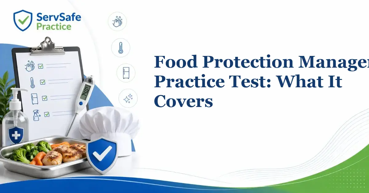 Food Protection Manager Practice Test: What It Covers
