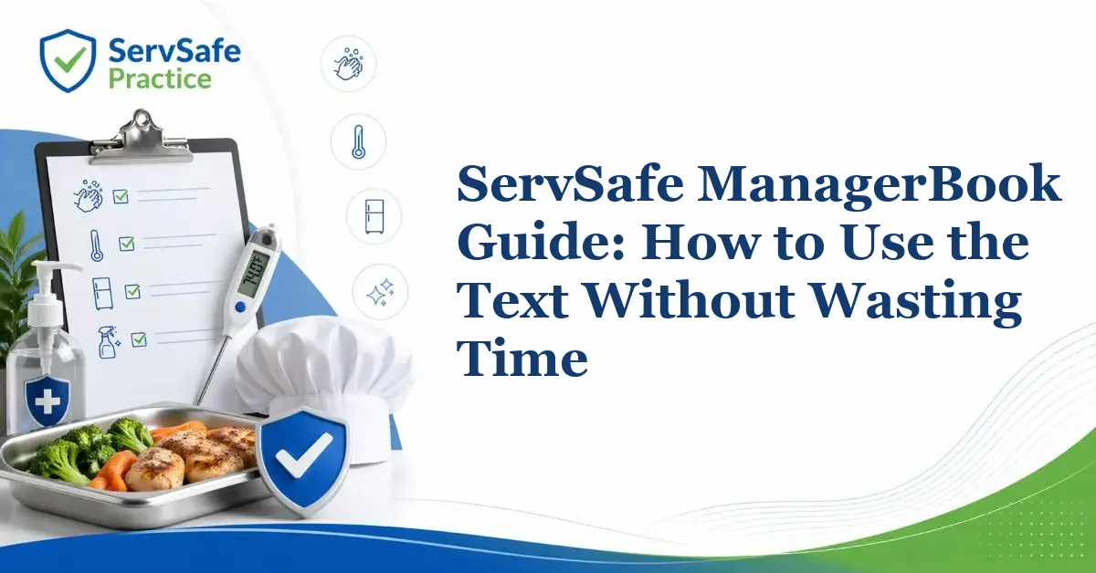 ServSafe ManagerBook Guide: How to Use the Text Without Wasting Time