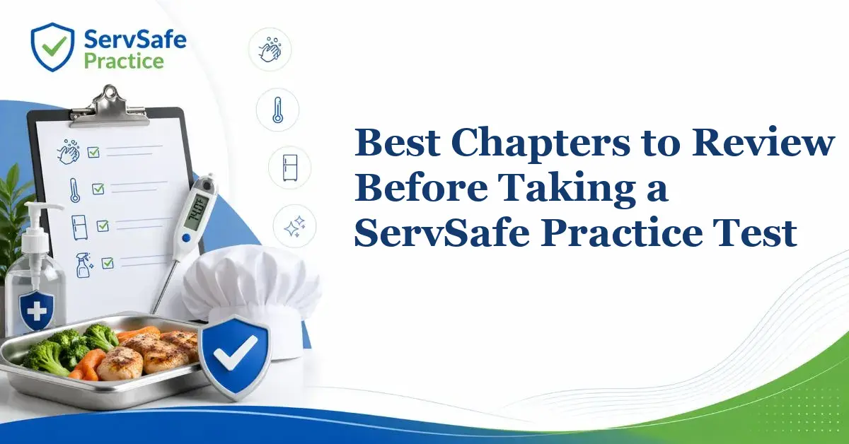 Best Chapters to Review Before Taking a ServSafe Practice Test