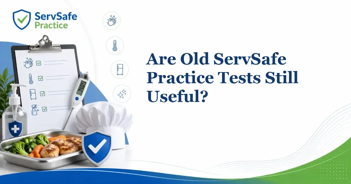 Are Old ServSafe Practice Tests Still Useful?