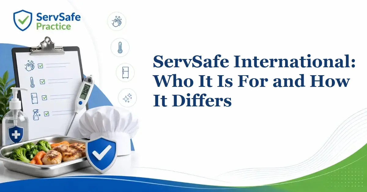ServSafe International: Who It Is For and How It Differs