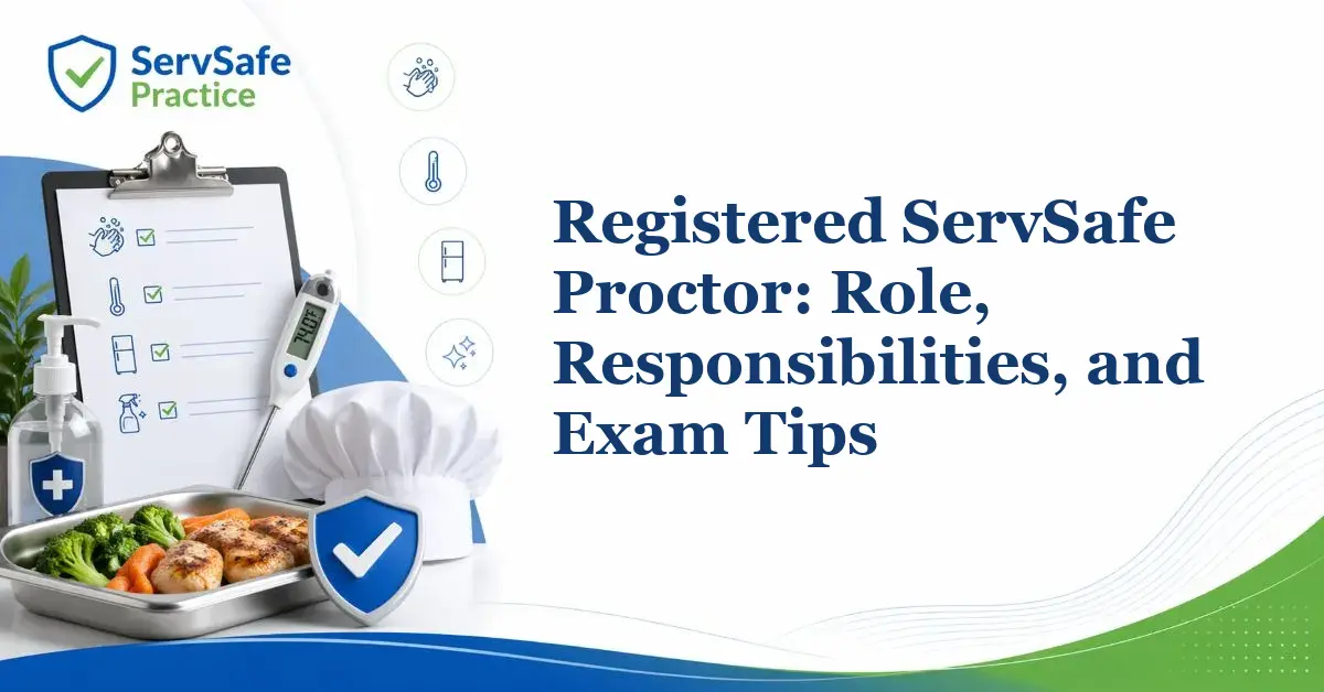 Registered ServSafe Proctor: Role, Responsibilities, and Exam Tips