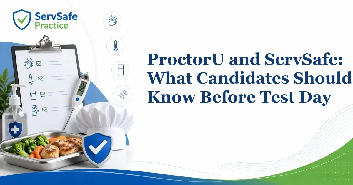ProctorU and ServSafe: What Candidates Should Know Before Test Day