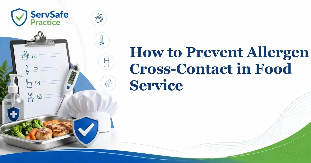 How to Prevent Allergen Cross-Contact in Food Service