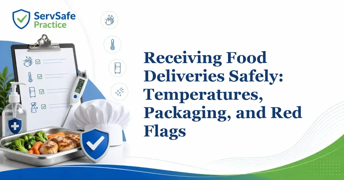 Receiving Food Deliveries Safely: Temperatures, Packaging, and Red Flags