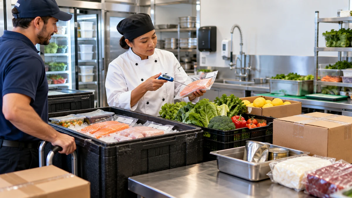 Receiving Food Deliveries Safely: What to Check, When to Reject, What to Record